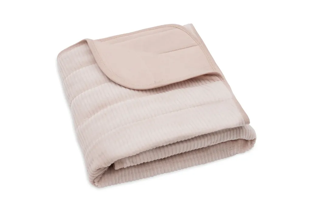 Velvet Rib Blanket Wild Rose 75x100 cm TOG2.0 - Jollein