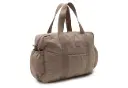 Changing Bag Embossed Lily Milky Coffee - Jollein