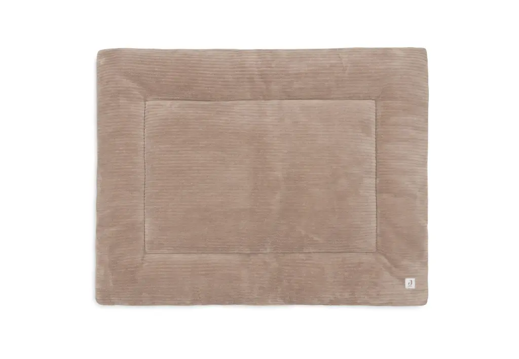 Tapis de parc Cloudy Rib Milky Coffee 75x95 cm - Jollein