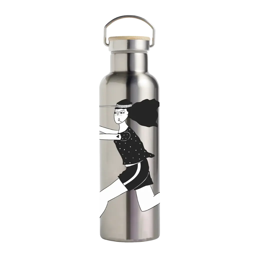 [HELENBGMK] RVS Drinkfles Motivation is key 750 ml - Helen b