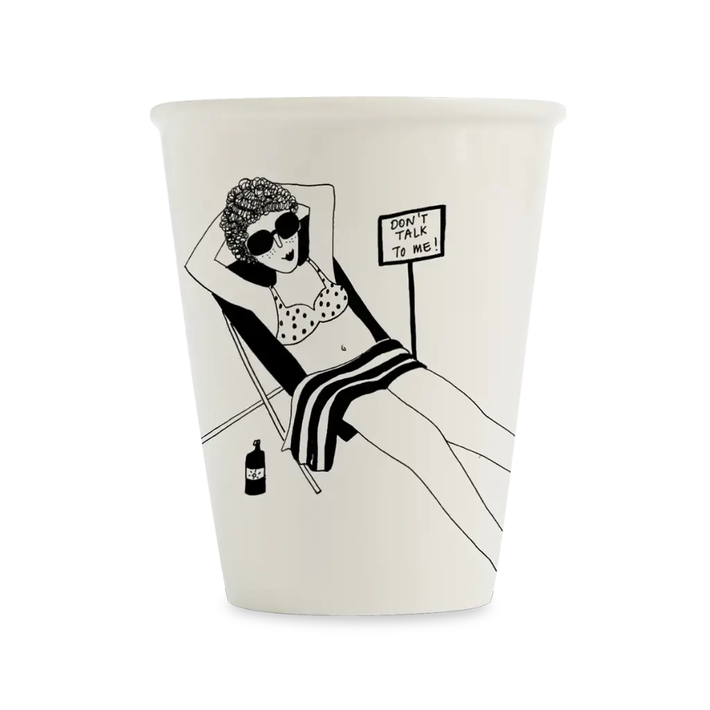 Gobelet Don't talk to me - Helen b