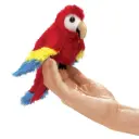 Marionnette Mini Perroquet - Liste d'anniversaire Siméon