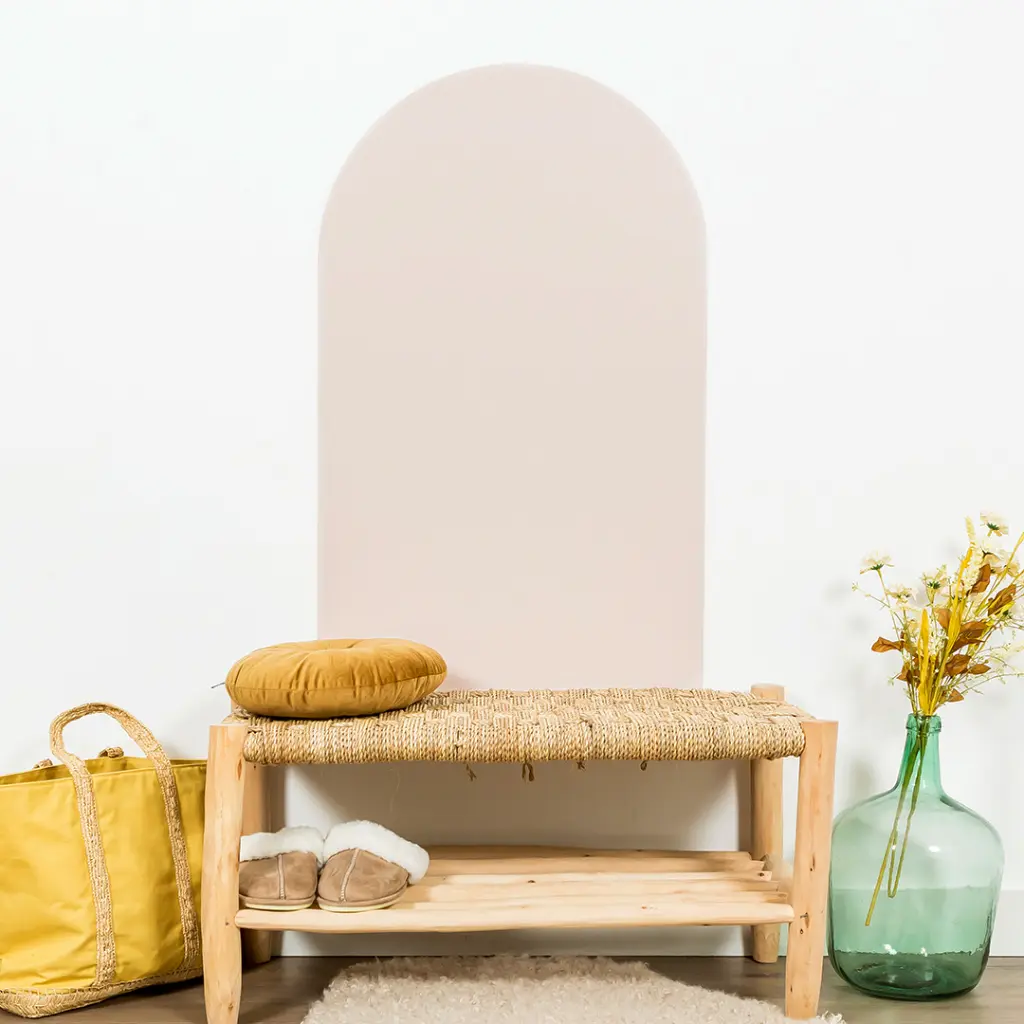 PARTICIPATION : Tableau magnétique Arche et accessoires Beige Rosé - Liste d'anniversaire Siméon