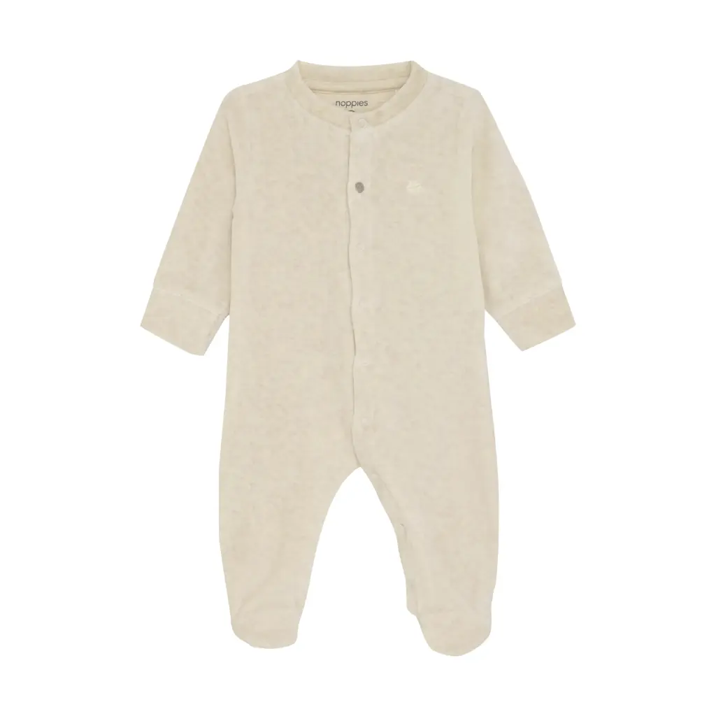 Saxon Pyjamas Oatmeal Melange - Noppies (9 months)