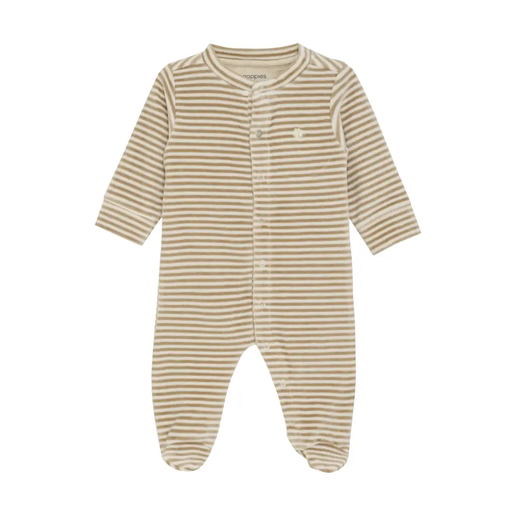 Pyjama Souci Stripe Pattern Off White taille 3 mois - Liste de naissance de Maëlle Dewals et Olivier Parisi