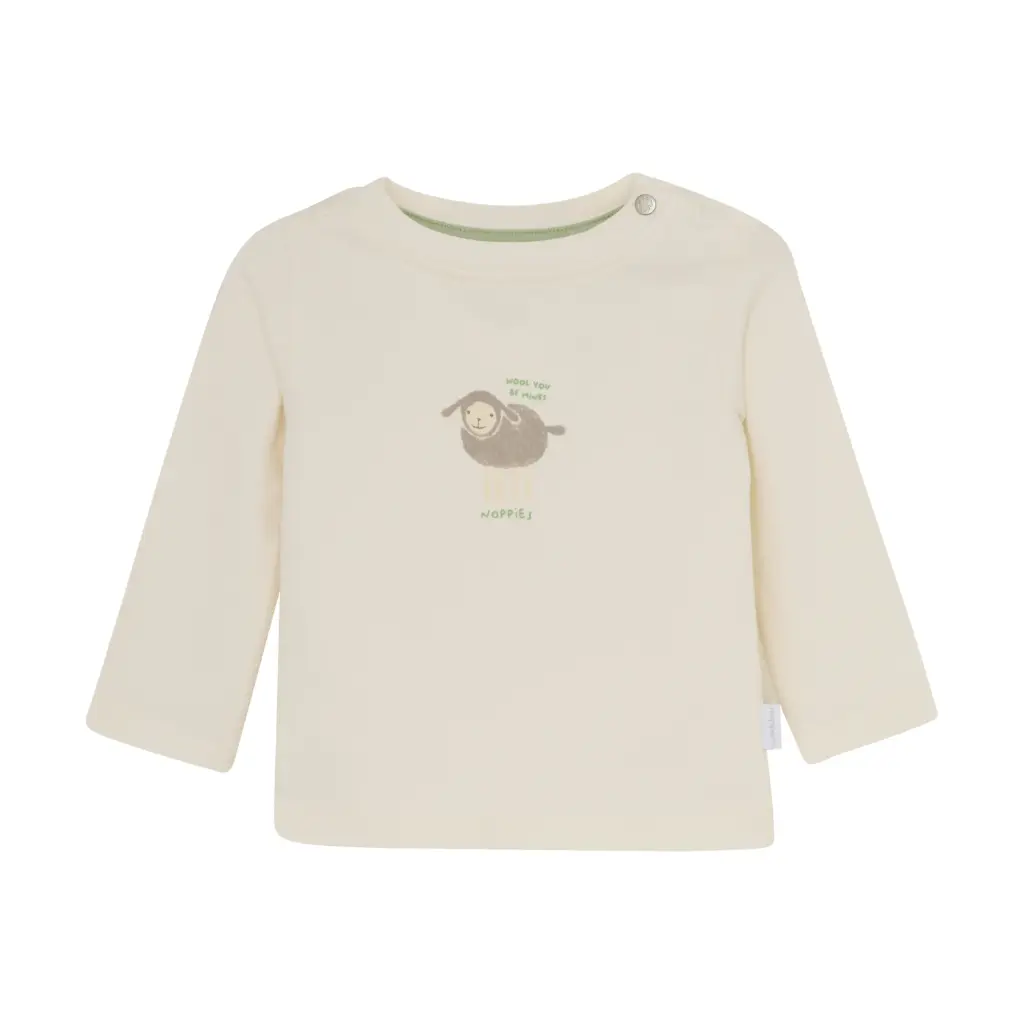 T-shirt ML Sjeba Egret - Noppies