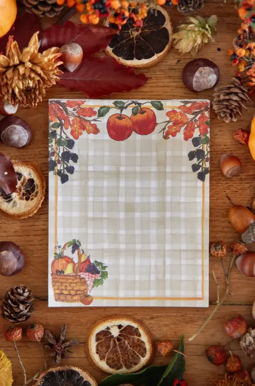 Bloc notes A6 Automne - Caro from Woodland