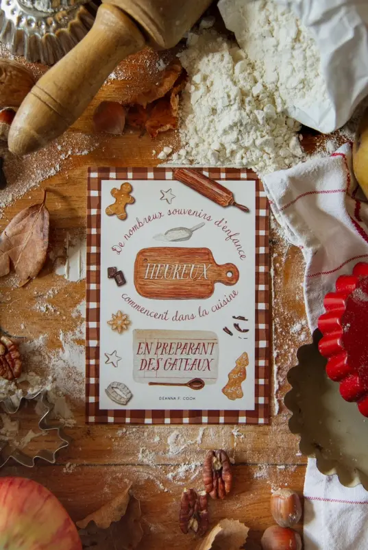 Carte postale Souvenirs Heureux - Caro from Woodland