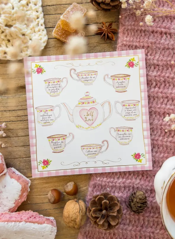 Carte postale Jardin Thérapie - Caro from Woodland