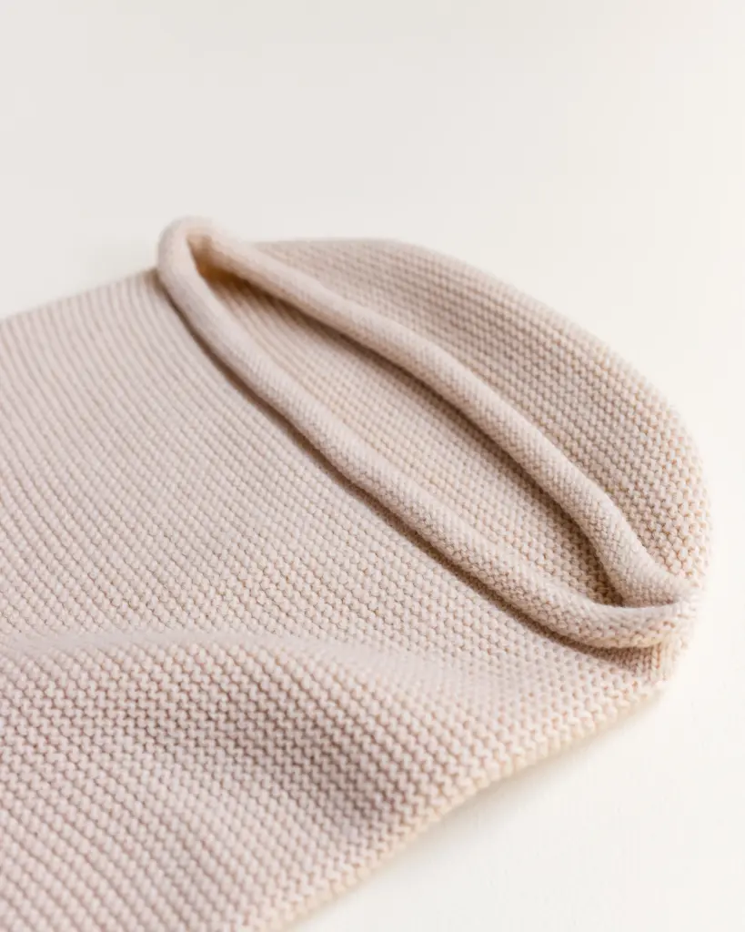 Merino Wool Baby Cocoon Oat - Hvid