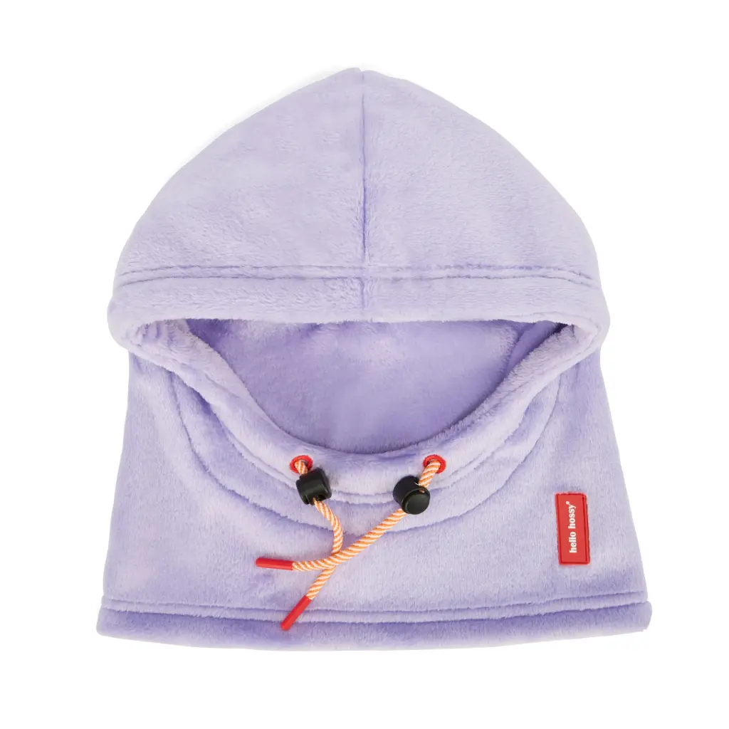Cagoule Warmy Mauve - Hello Hossy (9-18 mois)