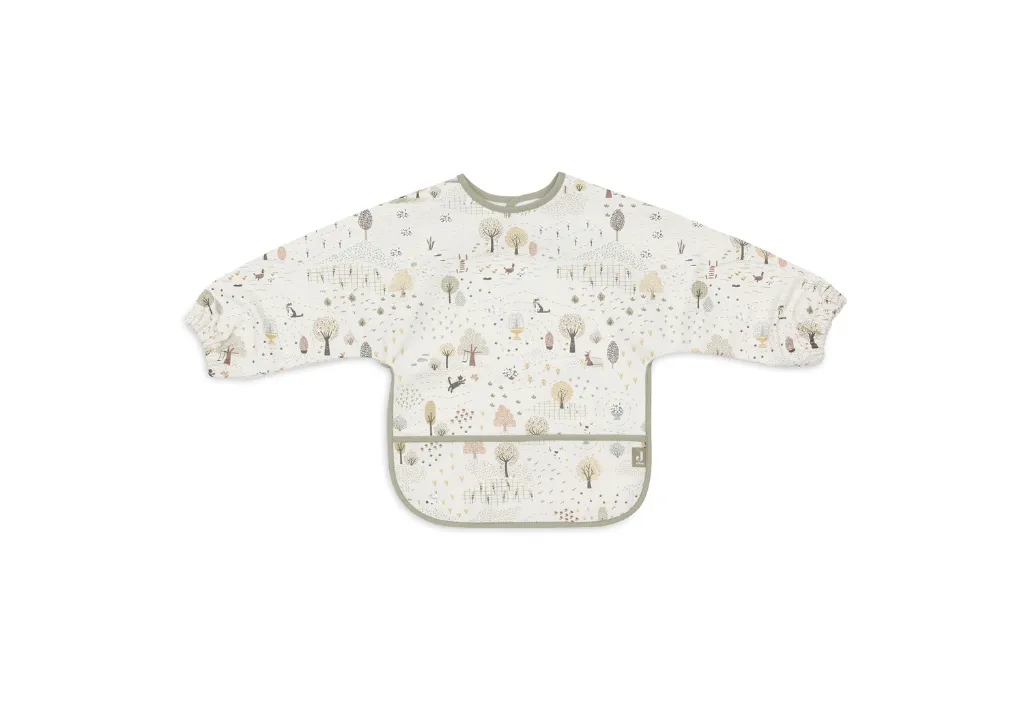 Bavoir imperméable à manches Tiny Park - Jollein