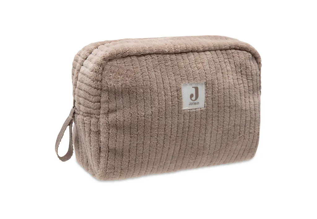 Tapis à Langer Nomade Cloudy Rib Milky Coffee - Jollein