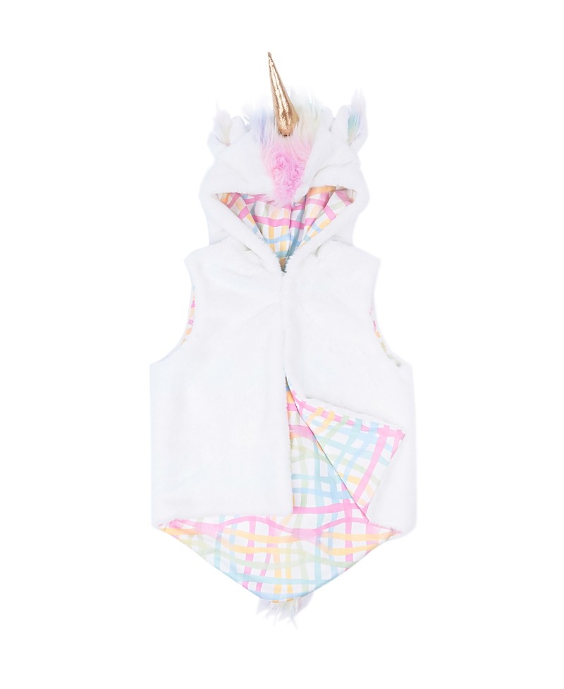 Gilet avec capuche de licorne - Great Pretenders (3-4 ans)