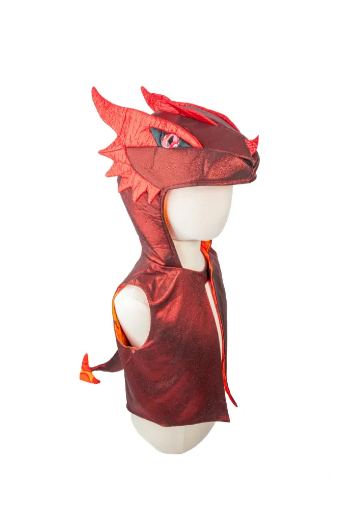 Gilet met drakencapuchon - Great Pretenders