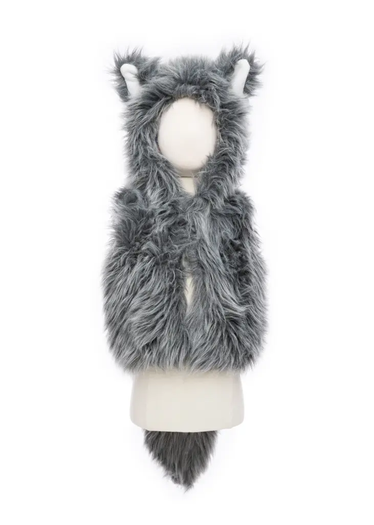 Veste de loup-garou avec gants - Great Pretenders (3-4 ans)