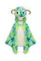 Swampy Monster Cape - Great Pretenders