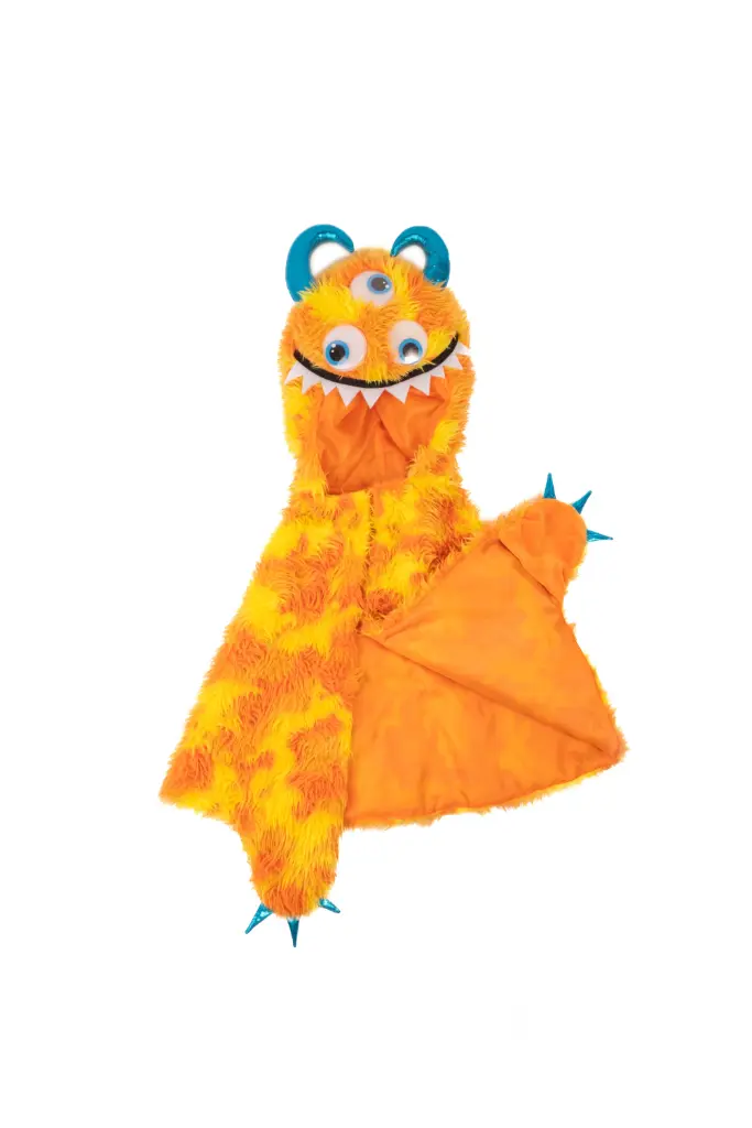 Oranje monstercape Giggle - Great Pretenders