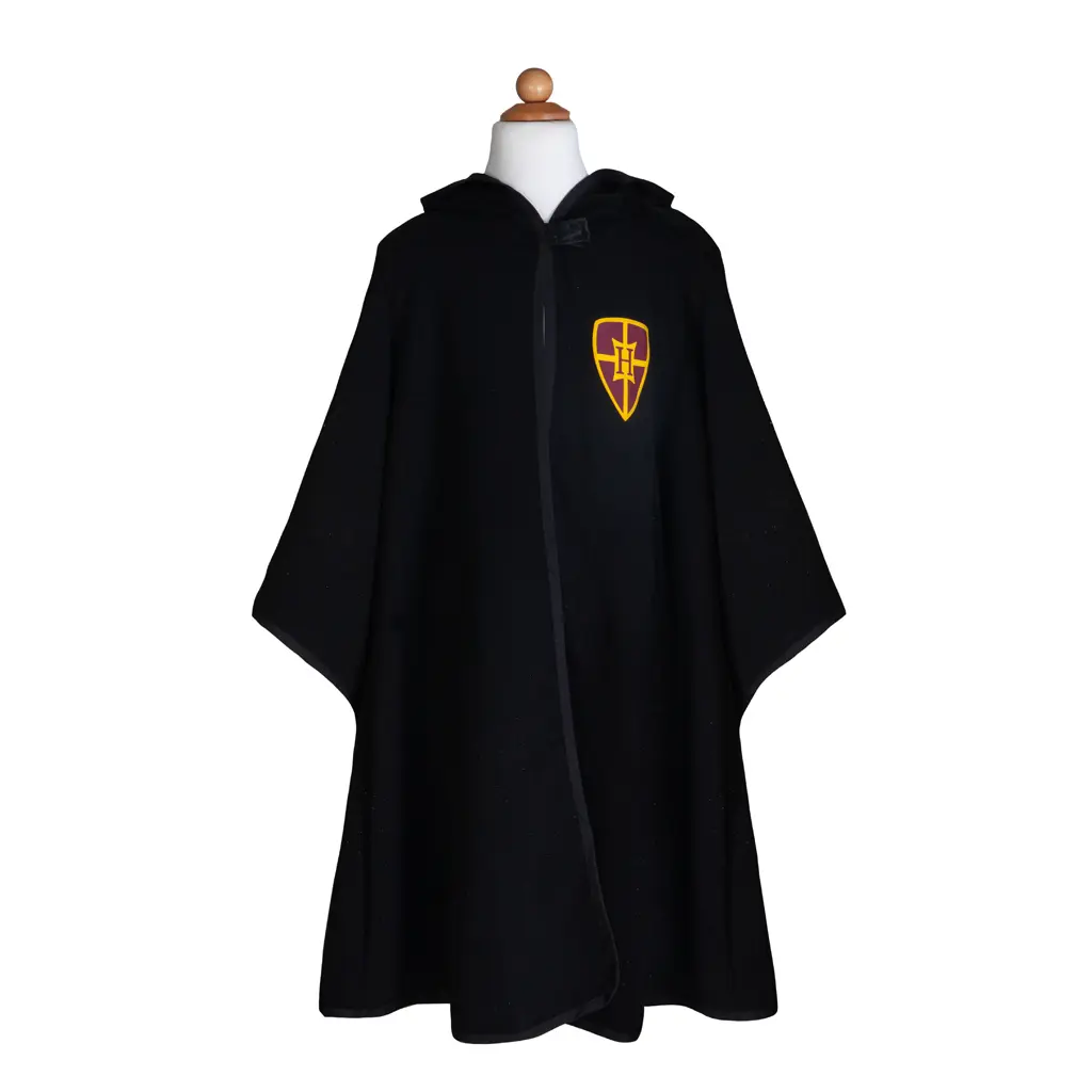 Déguisement de Magicien noir Harry (manteau et lunettes) - Great Pretenders (7-8 ans)