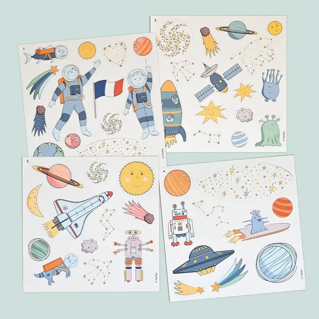 Jeu de magnets Dans l'espace - Ferflex