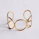 XL Round Bracelet Gold - Bazou