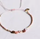 Miyuki Bracelet with 5 Mini Daisies - Bazou