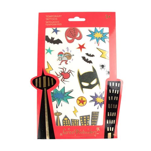 Tatouages Super-héros - Great Pretenders