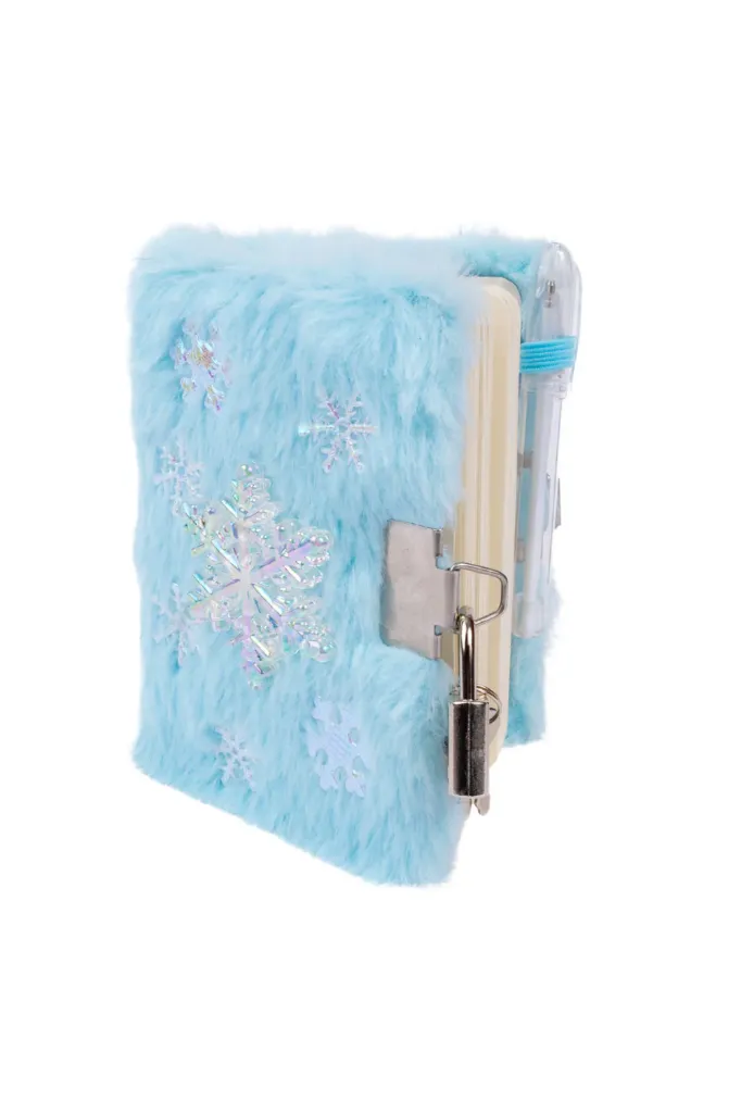 Journal intime peluche Reine des neiges avec stylo - Great Pretenders