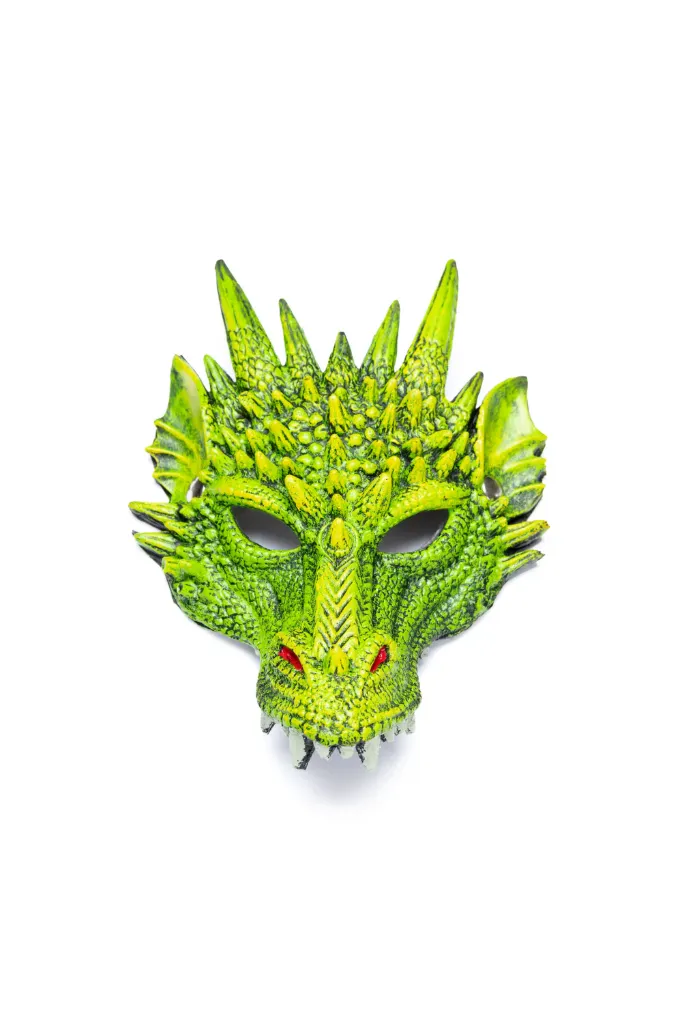 Green Dragon Mask - Great Pretenders