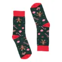 Chaussettes adultes Noël Gingerbread - Faves