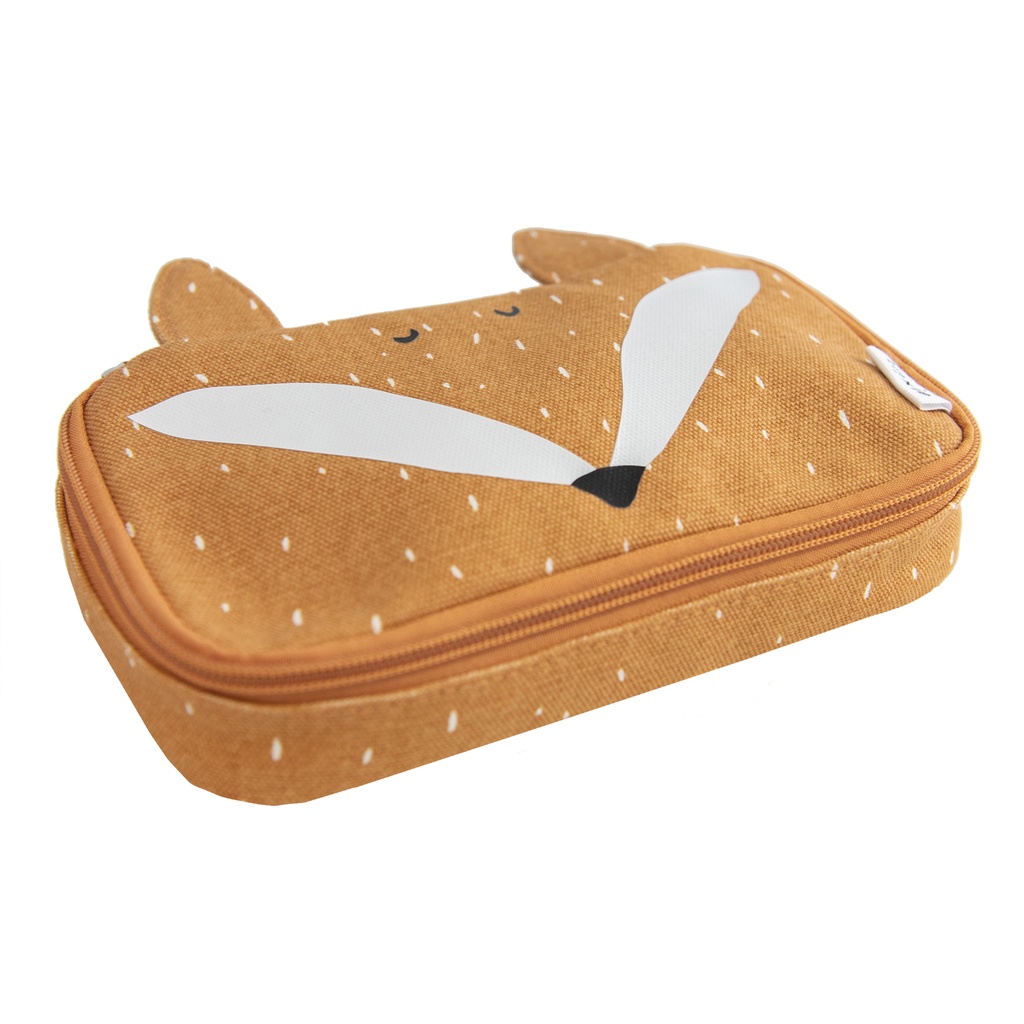 [TR76-210] Rectangular Pencil Case Mr. Fox - Trixie