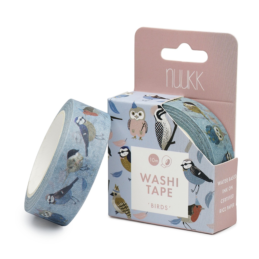 [NUWAS104] Washi Tape Vogels - Nuuk