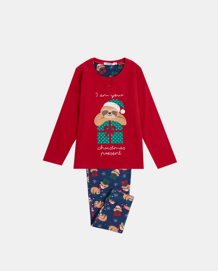 Pyjama manches longues I am your Christmas Present - Admas (6 ans)