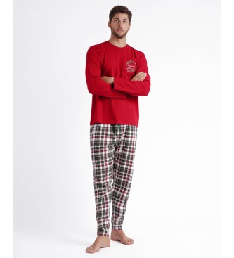 Pyjama manches longues Christmas Nature pour homme - Admas (M)