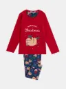 Pyjama manches longues Have a lazy Christmas - Admas