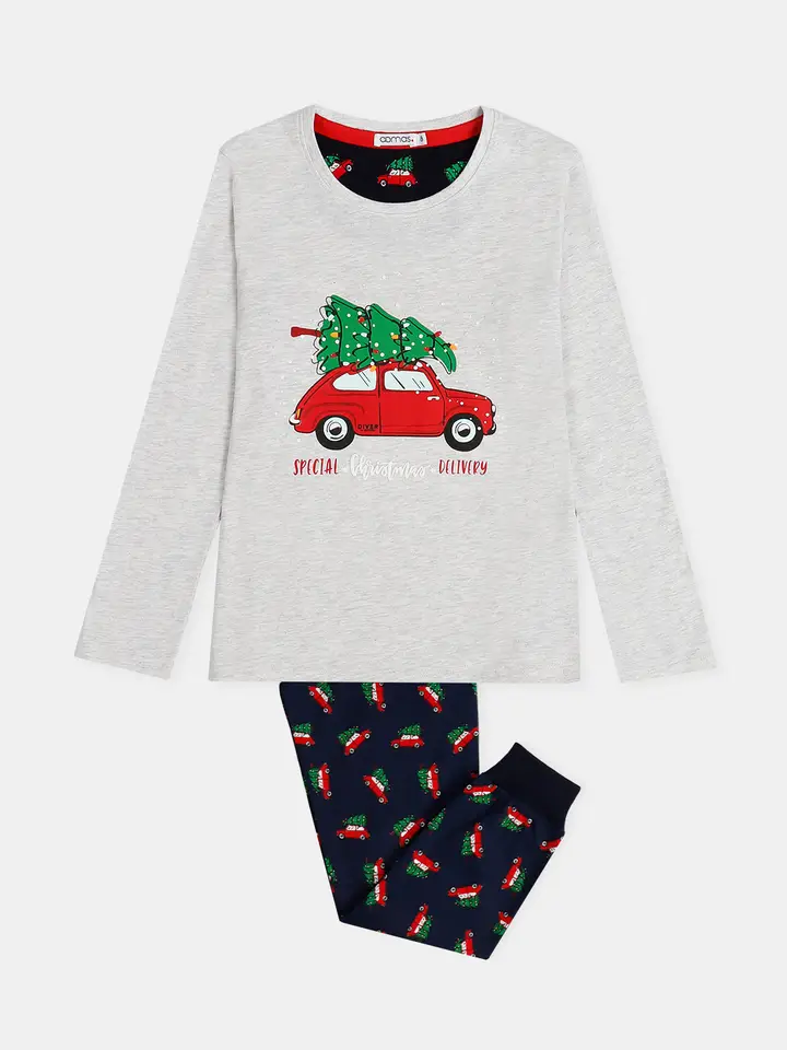 Pyjama manches longues Xmas Tree - Admas (6 ans)
