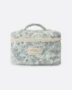 Toile de Jouy Pouch with Handle - Admas