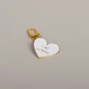 Petite pince cheveux cœur léopard - Eulenschnitt