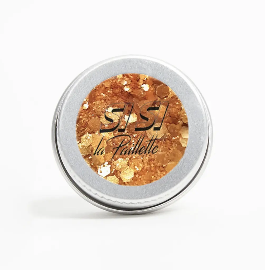 Paillettes dorées - Liste d'anniversaire d'Héloïse