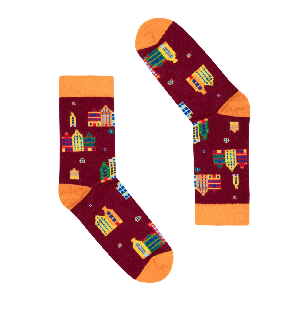 Chaussettes adultes Amsterdam - Faves