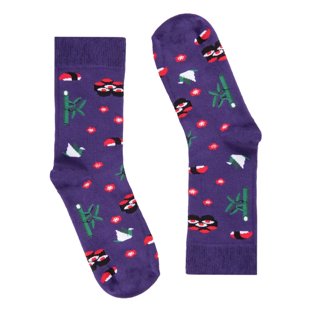 Chaussettes adultes Sushi - Faves
