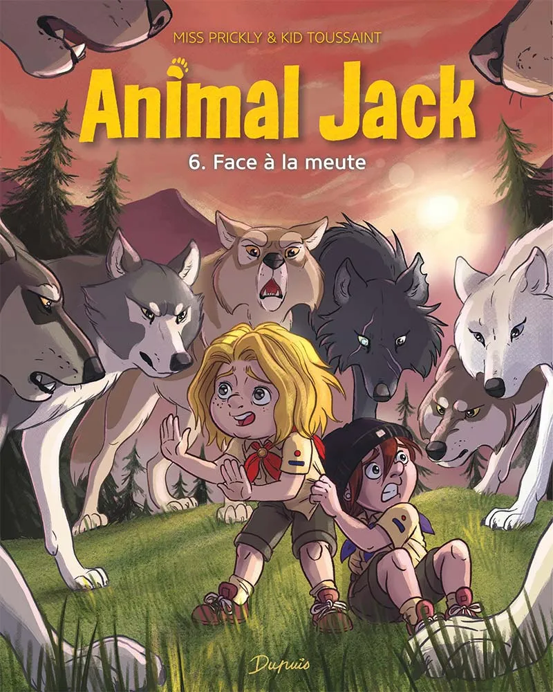 Book Animal Jack Volume 6 Face à la meute - Dupuis