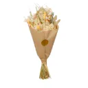 Exclusief boeket droogbloemen in veldstijl Perzik maat M - Wildflowers