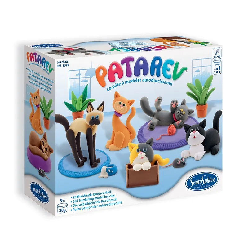 Patarev Modelling Clay Cats - SentoSphère