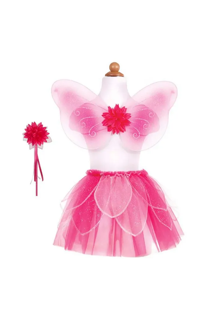 Pink Butterfly Costume 4-6 Years - Great Pretenders