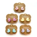 Clip-on Earrings Hearts - Ratatam