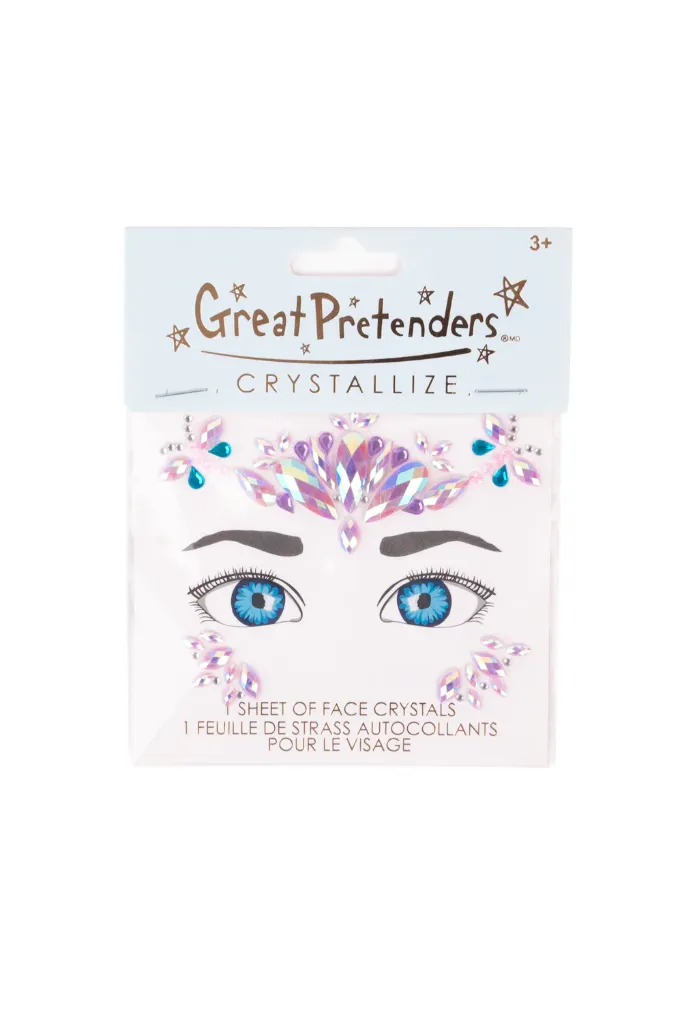 Strass autocollants Rose Bleu
