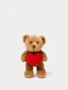 Ours en peluche Theo avec Cœur - Teddy Kompaniet
