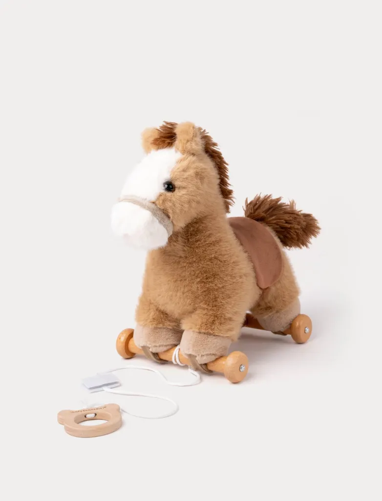 Pull-Along Horse - Teddy Kompaniet