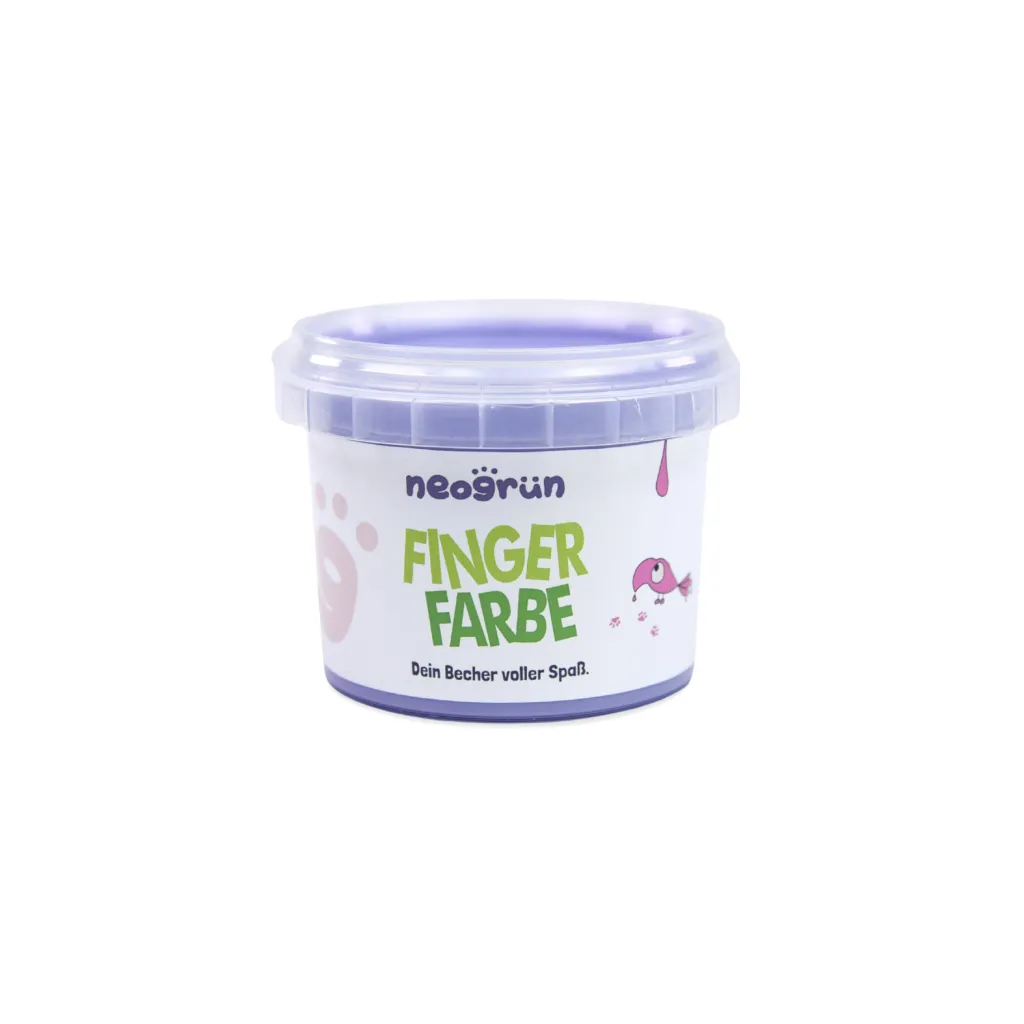 Vegan bio-vingerverf 120 g Paars - Neogrün